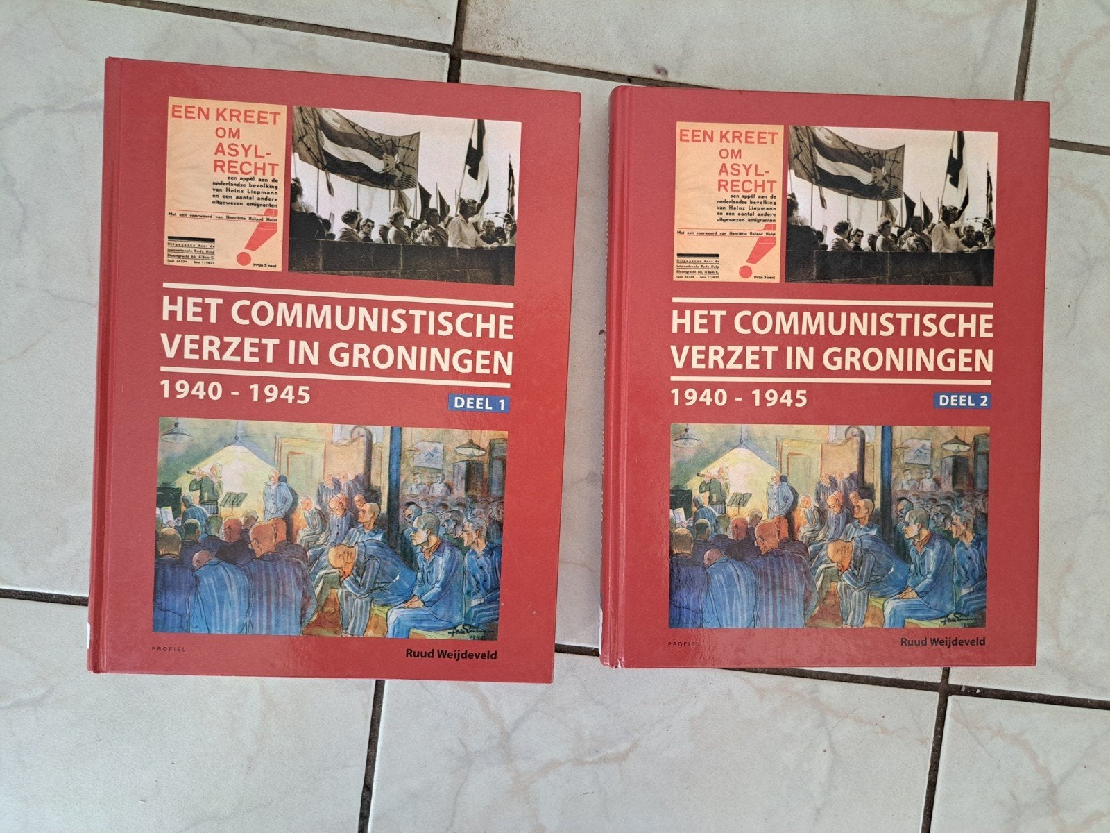 Het Communistische Verzet in Groningen 1940-1945 (2 delen), Ruud Weijdeveld, Europa, Ophalen of Verzenden, 20e eeuw of later