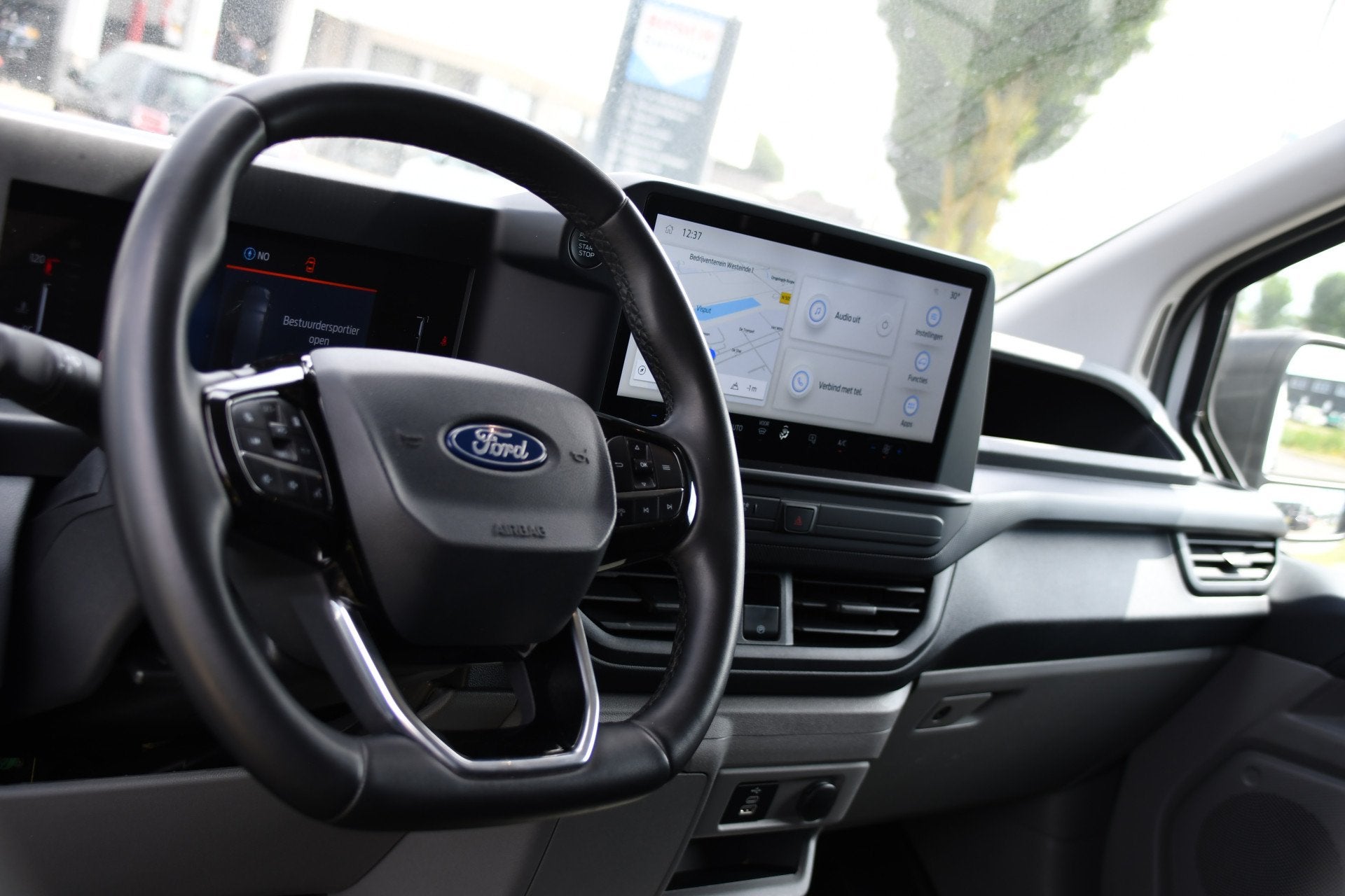 Ford Transit Custom 300 2.0 TDCI L1H1 AWD PB Edition Camera,, Auto's, Bestelauto's, 1828 kg, Gebruikt, 4 cilinders, Wit