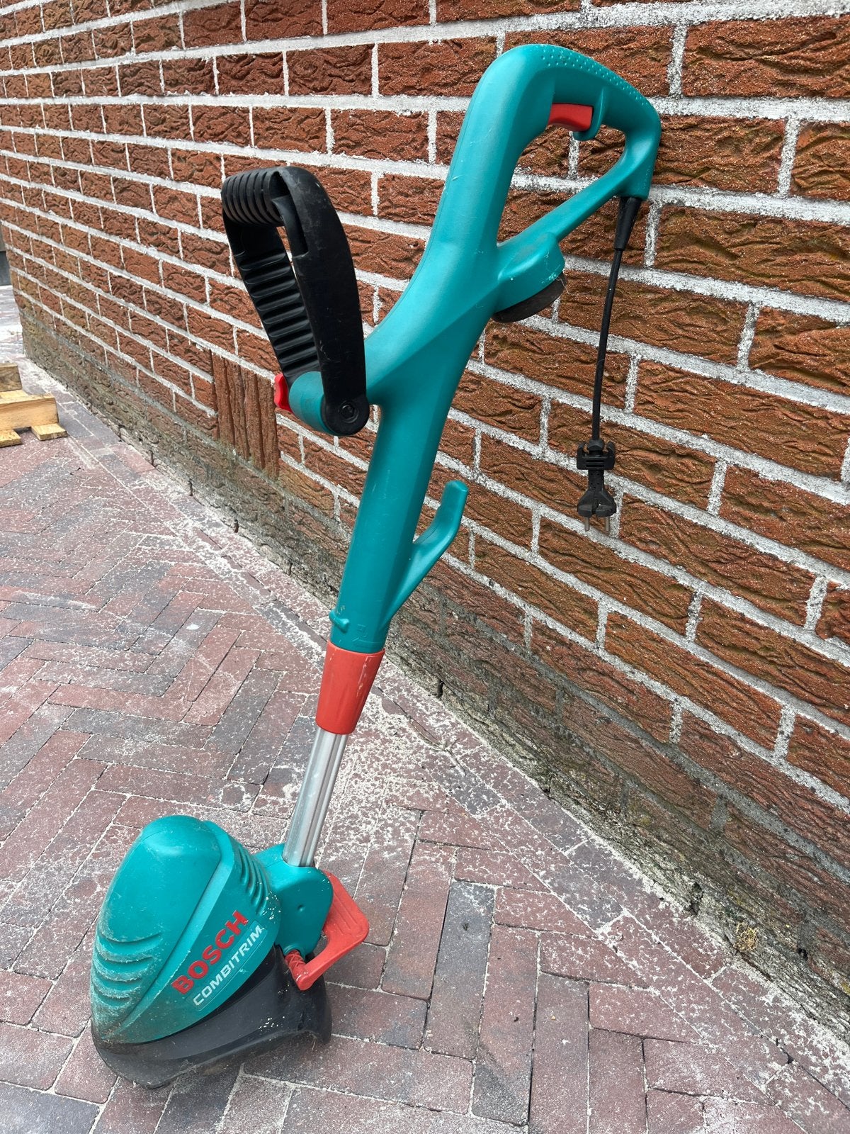 Bosch Combitrim elektrische grastrimmer, Ophalen, Cirkelmaaier, Gebruikt, Elektrische grasmaaier
