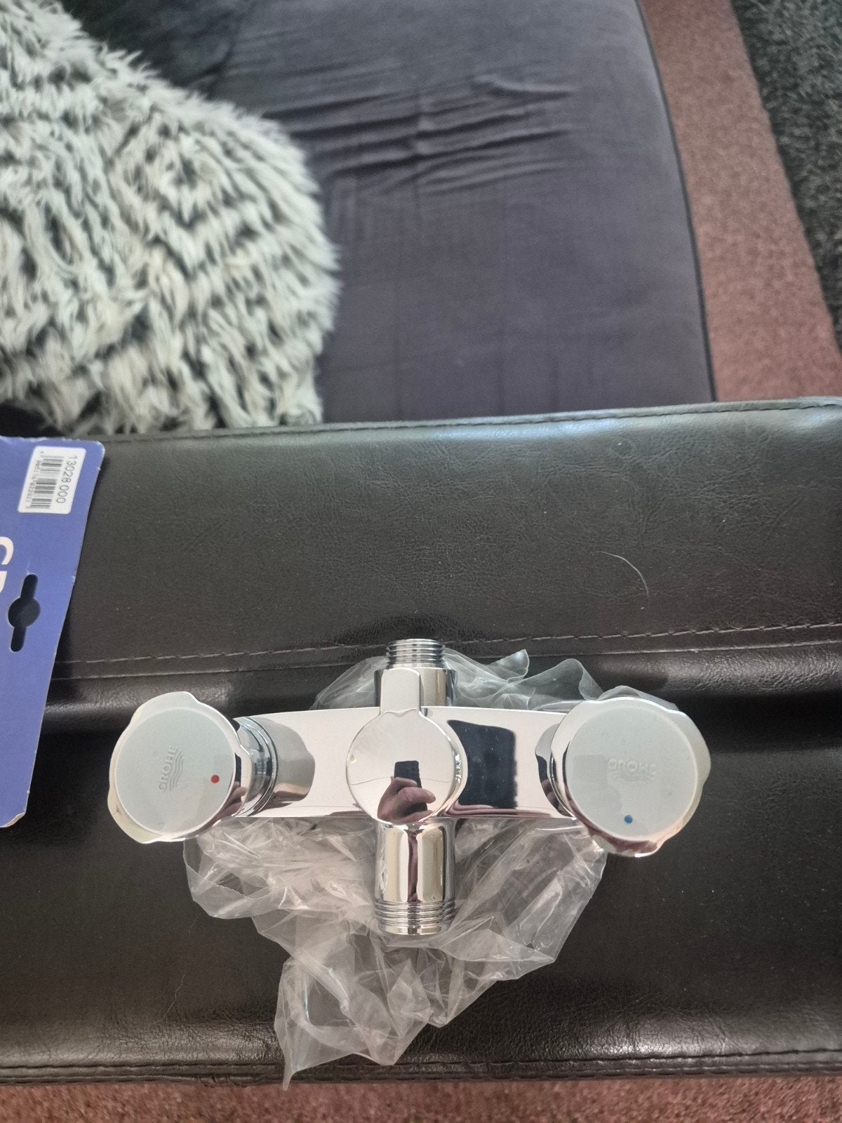 Grohe douchekraan met omstel en boven uitloop, Ophalen of Verzenden, Nieuw, Douche