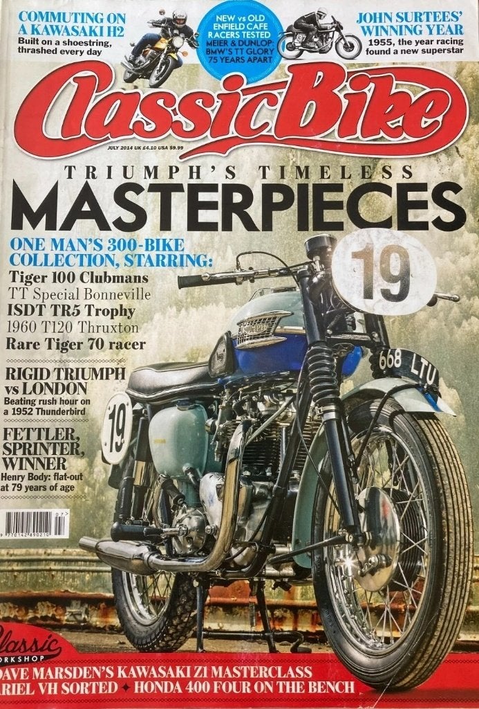 Classic Bike Magazine juli 2014, Boeken, Motoren, Verzenden, Gelezen