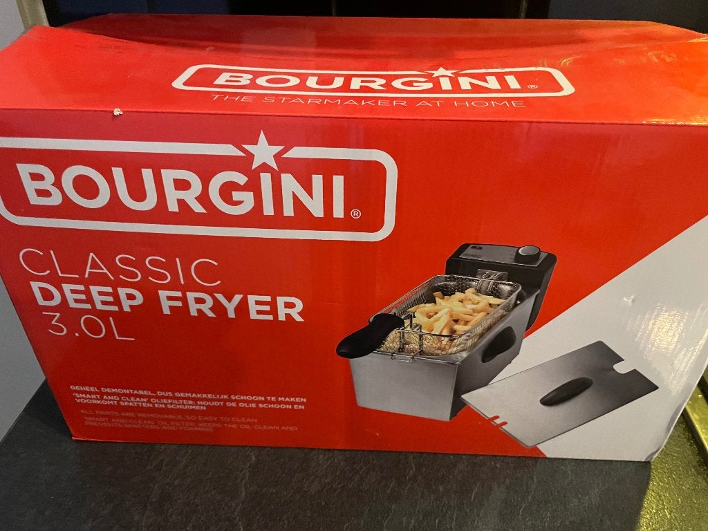 Friteuse  nieuw in doos, 4 liter of meer, Ophalen, Nieuw