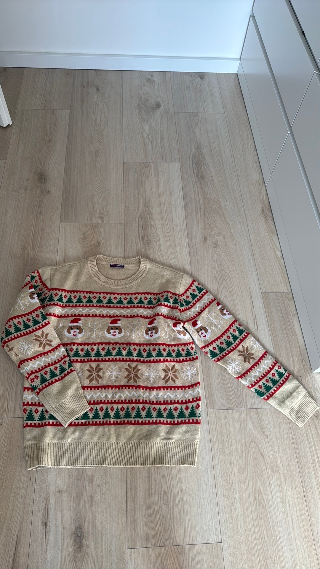 Kerst trui, Ophalen of Verzenden, Zo goed als nieuw, Maat 46/48 (XL) of groter, Zwart