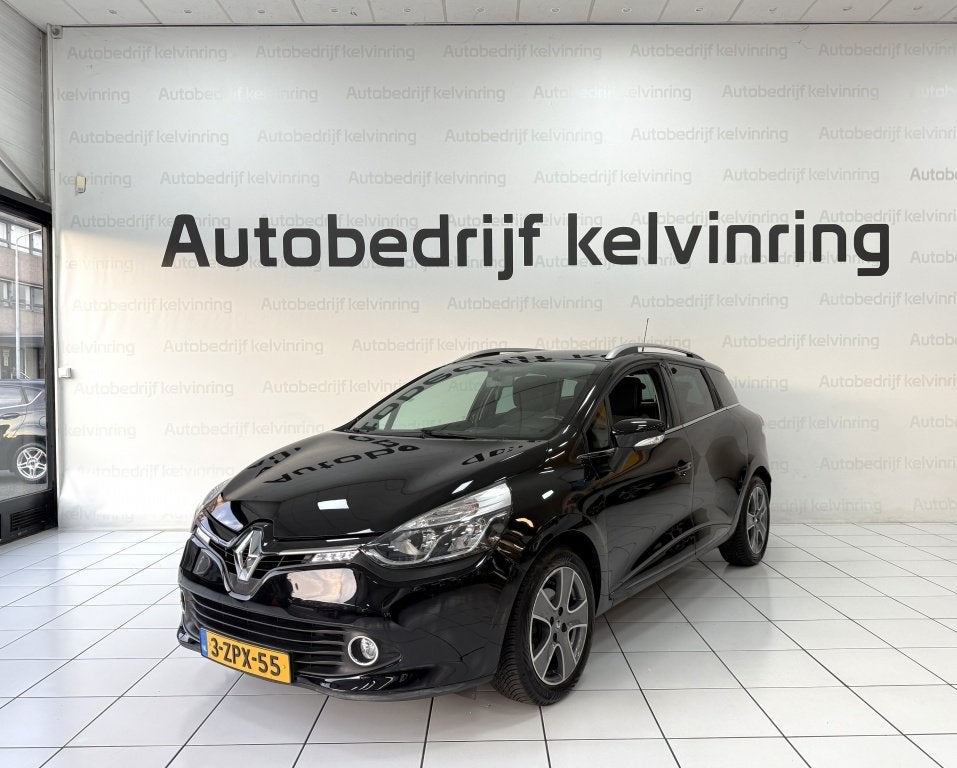 Renault Clio Estate 0.9 TCe Night&Day Bovag Garantie NAP, Auto's, Stof, Zwart, Origineel Nederlands, Handgeschakeld