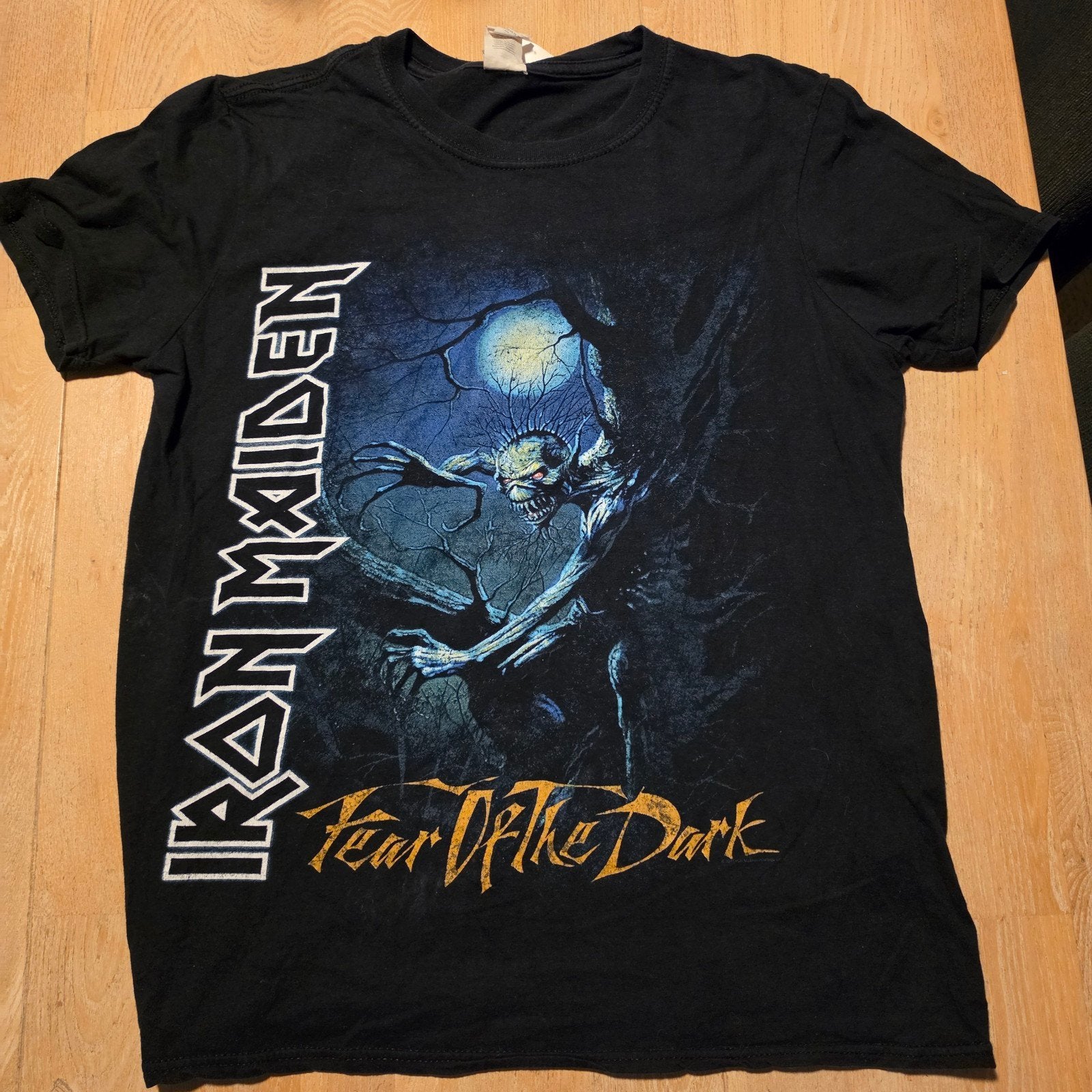 2 x Iron Maiden Shirts maat M, Ophalen of Verzenden, Gebruikt, Kleding