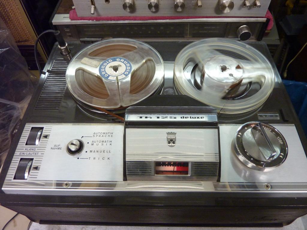 GRUNDIG TK 125  bandrecorder, Ophalen of Verzenden, Bandrecorder