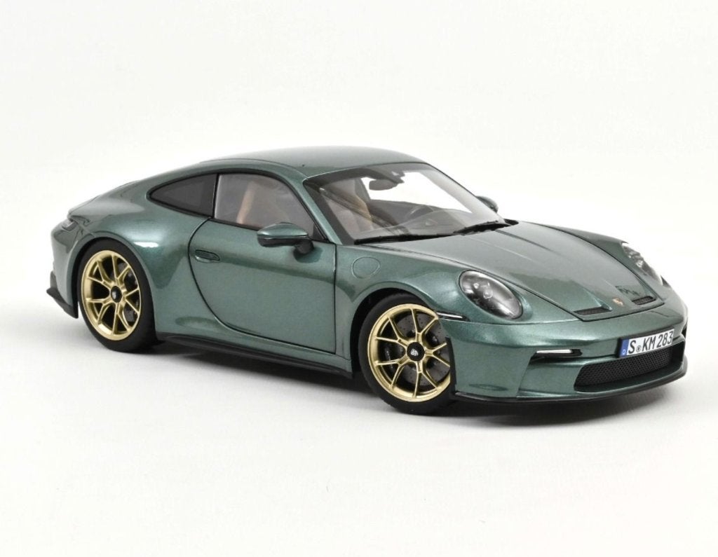 Porsche 911 GT3 TOURING Groen 2021 1/18 NOREV ref. 187382, Verzenden, Nieuw, Auto, Norev