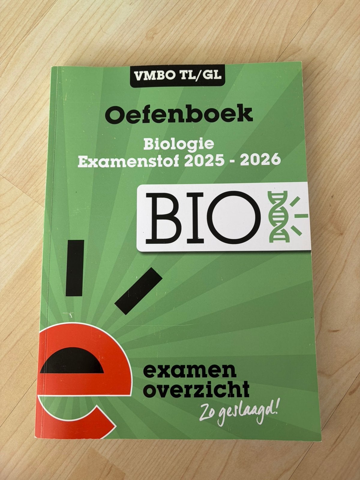 Oefenboek Examenstof Biologie VMBO TL/GL, Boeken, Biologie, Nieuw, ExamenOverzicht, Ophalen
