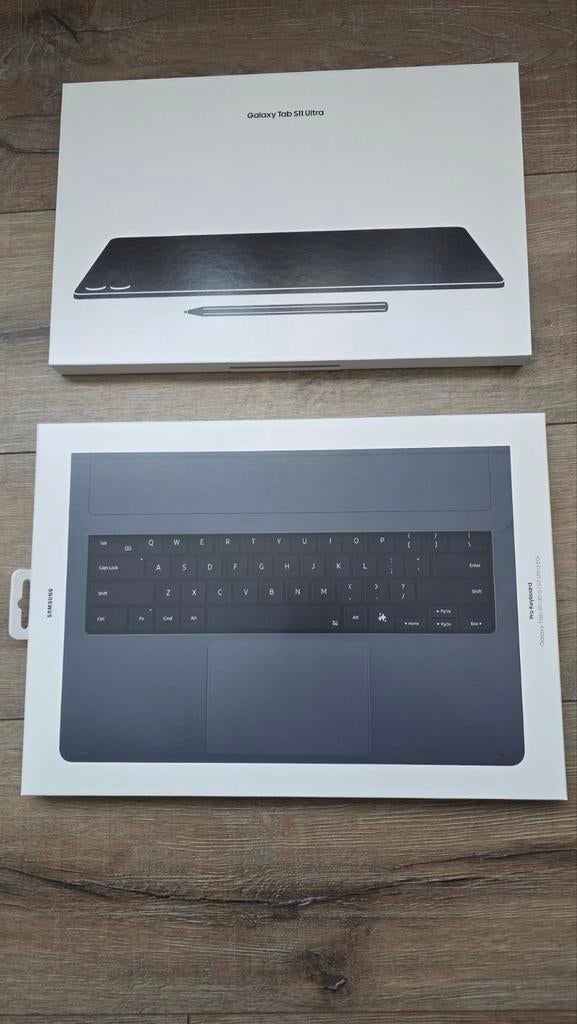 Samsung Galaxy Tab S11 Ultra WiFi + Keyboard - 256GB, Computers en Software, Android Tablets, Nieuw, Ophalen