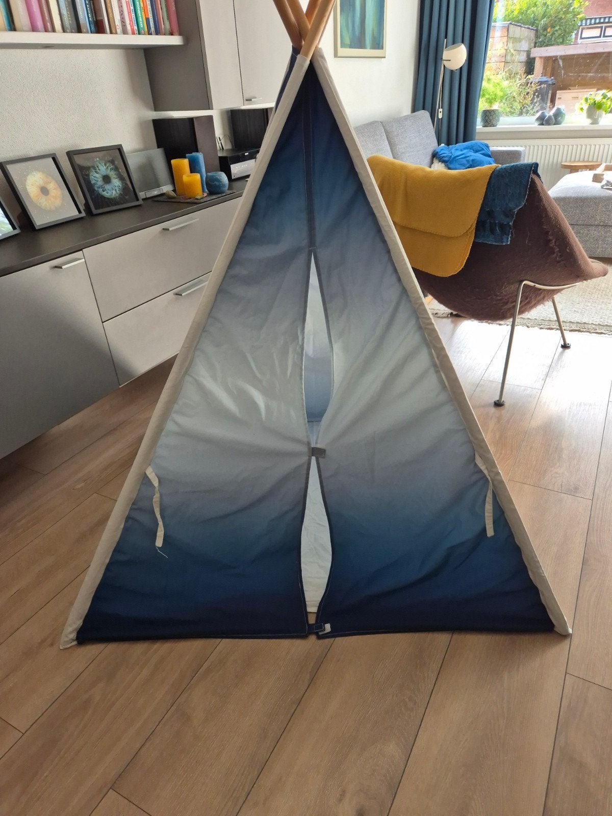 leuke tipi-speel-tent, Ophalen, Gebruikt