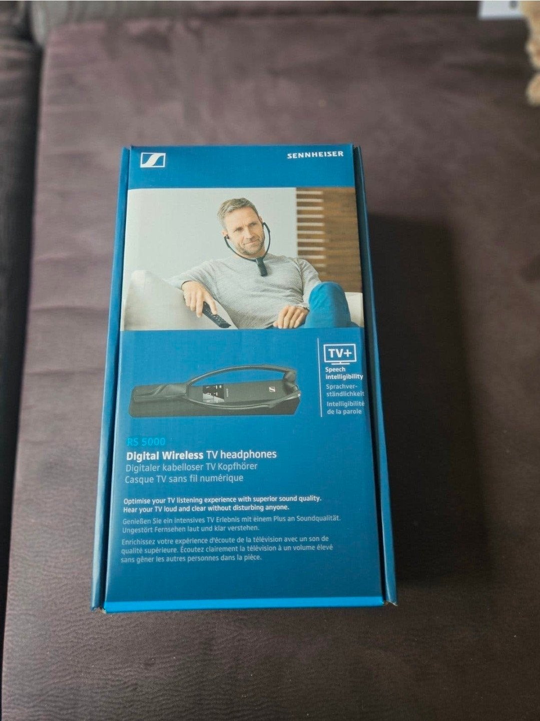 Sennheiser RS 5000 Digitale Draadloze TV Hoofdtelefoon, Draadloos, Sennheiser, Ophalen of Verzenden, Zo goed als nieuw