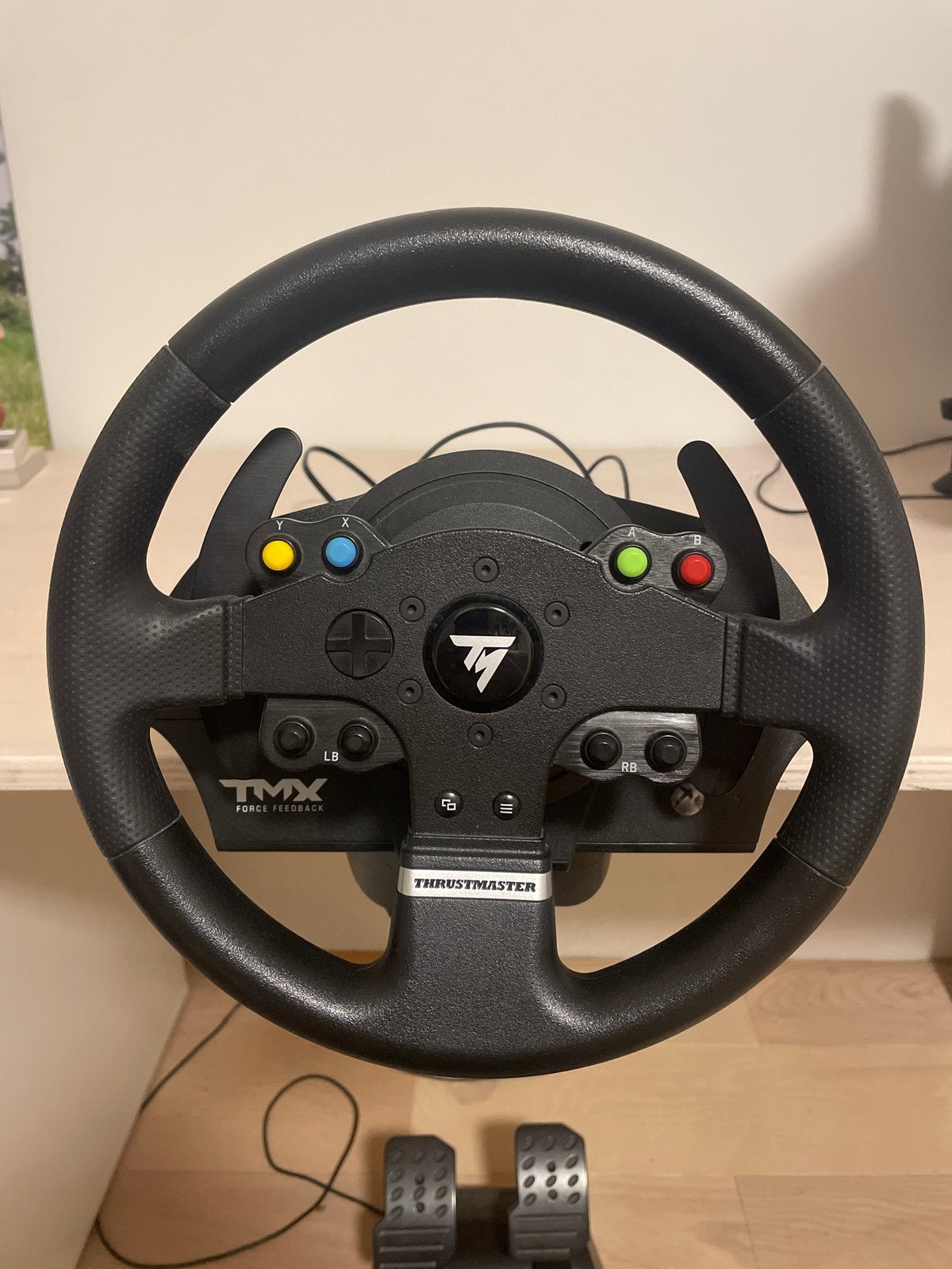 Thrustmaster TMX Force Feedback racestuur met pedalen, Racestuur, Xbox, Force feedback, Ophalen of Verzenden