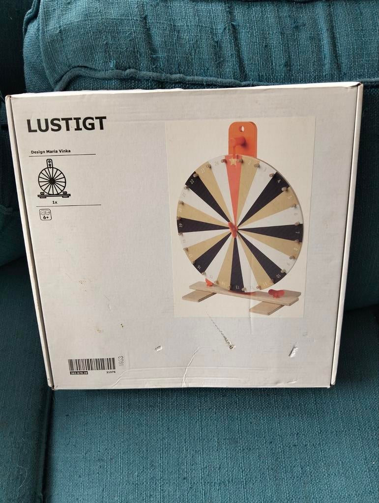 Ikea Lustigt draairad/ draai rad, nieuw in doos, Ophalen, Nieuw