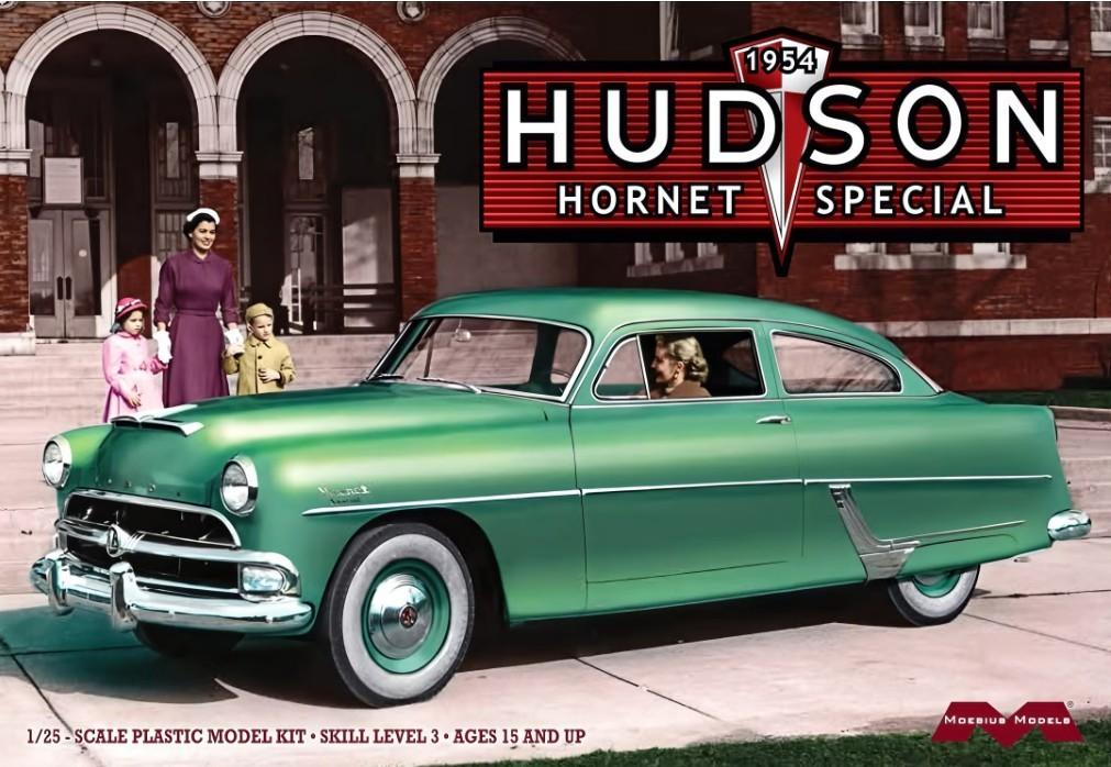Bouwdoos 1954 Hudson Hornet Special Moebius, Overige merken, Auto, Groter dan 1:32, Nieuw