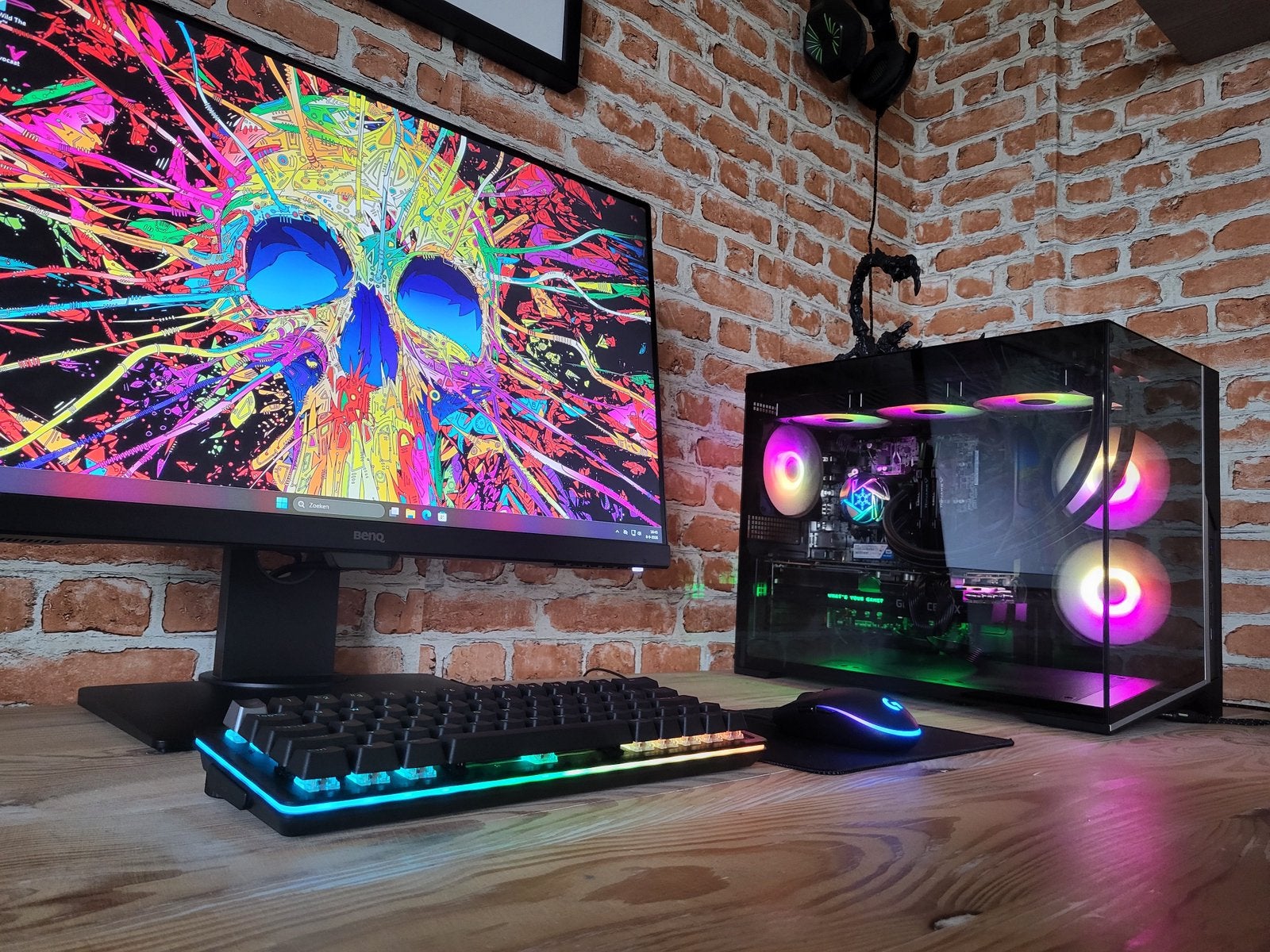 Gaming setup, Ophalen, Zo goed als nieuw, Gaming, SSD