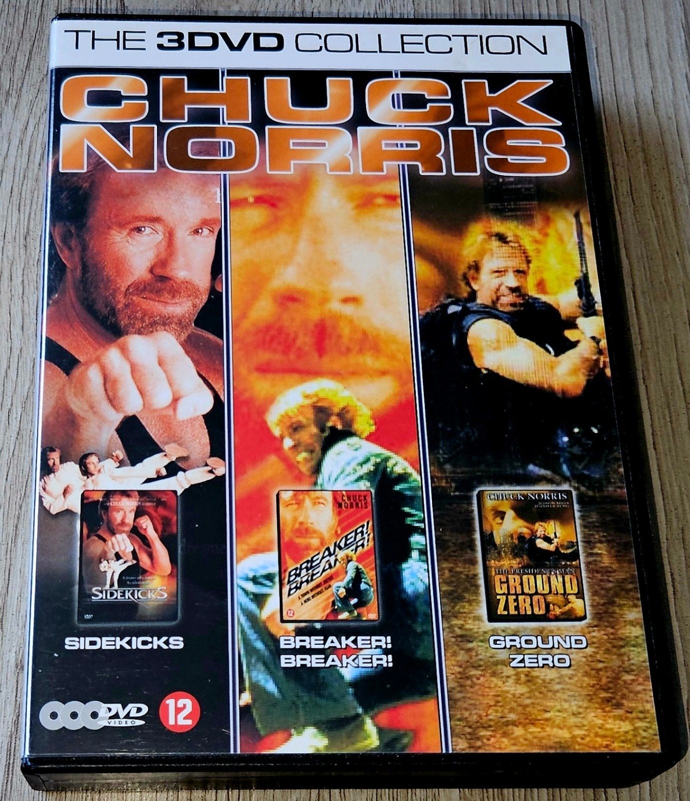 Chuck Norris - 3 DVD Collection, Nederlands, Actie, Ophalen of Verzenden, Vanaf 12 jaar