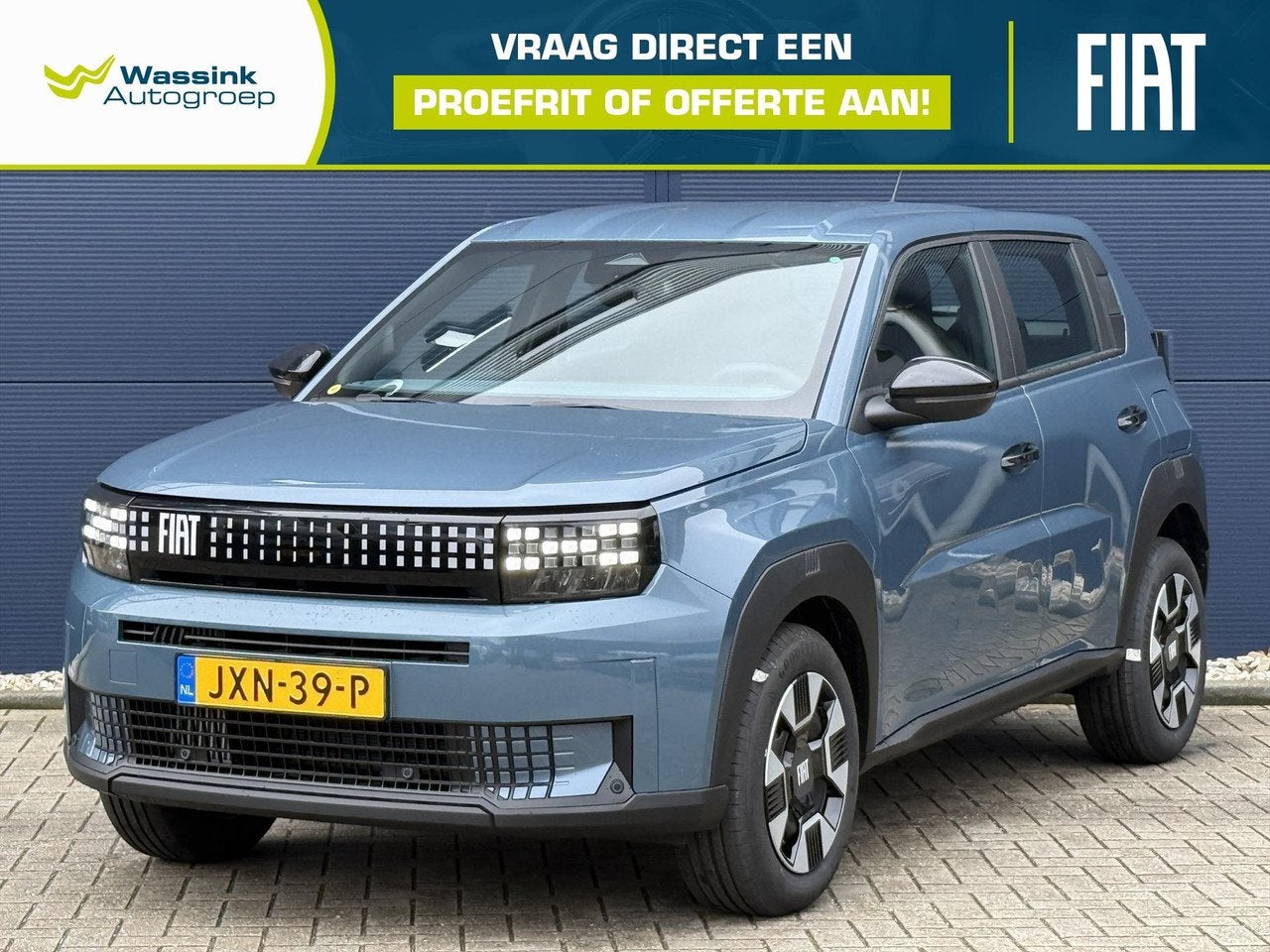 Fiat Grande Panda 1.2 Hybrid 100pk eDCT6 Icon | Pack Tech |, Auto's, Automaat, 101 pk, Gebruikt, Bedrijf