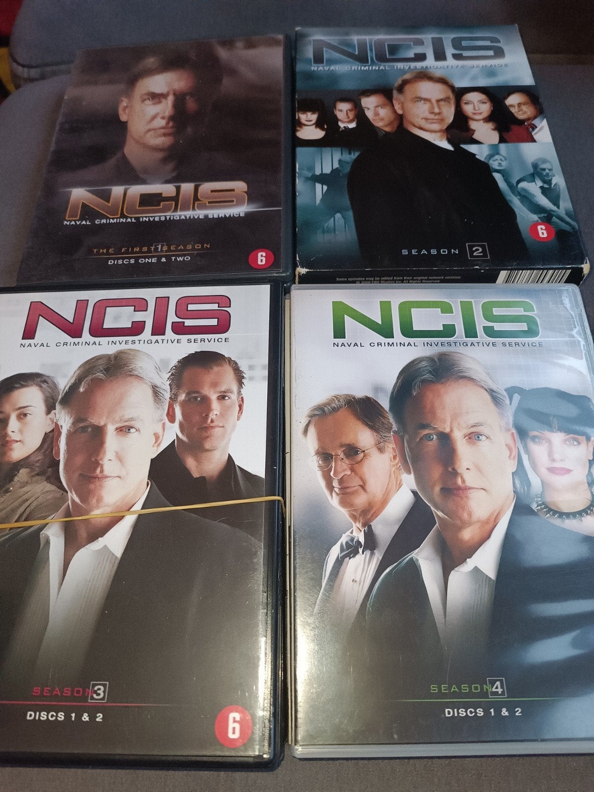 Ncis seizoen 1 t/m 4 - dvd, Vanaf 12 jaar, Ophalen of Verzenden, Zo goed als nieuw, Komedie