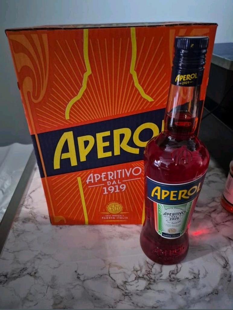 Aperol doos 0.7cl, Ophalen of Verzenden