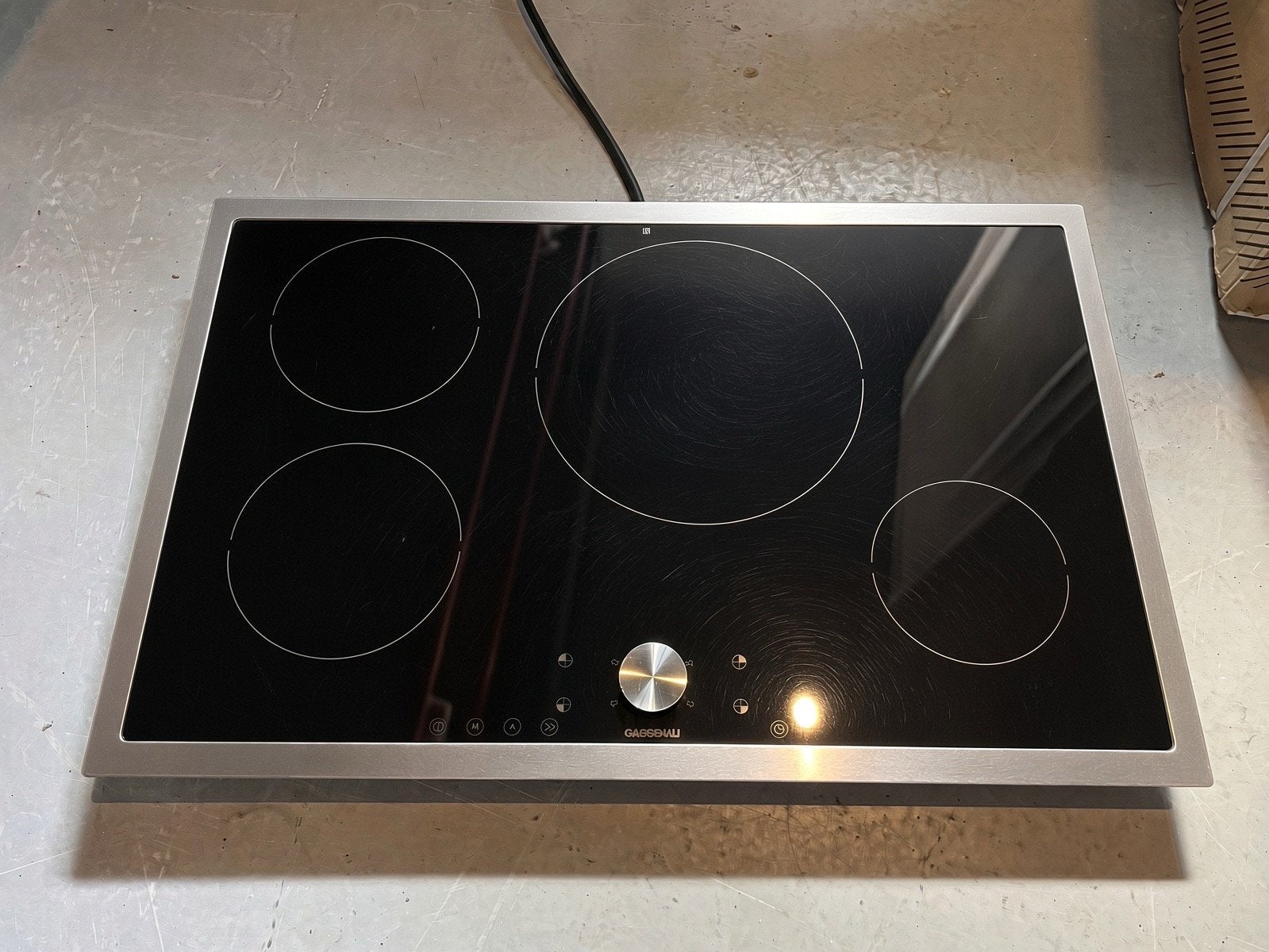 Luxe Gaggenau Inductie kookplaat, Gebruikt, ., 4 kookzones, Energieklasse A of zuiniger