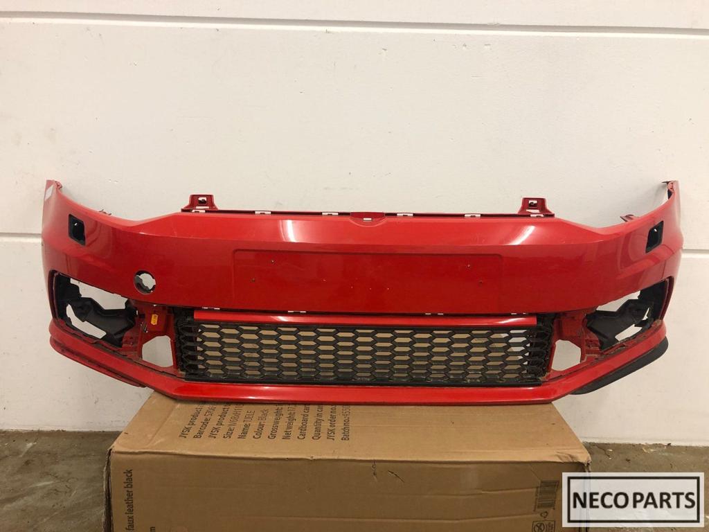 Vw polo 6c gti bumper voorbumper 2014-2017 4xpdc, Auto-onderdelen, Gebruikt, -, -, Ophalen of Verzenden