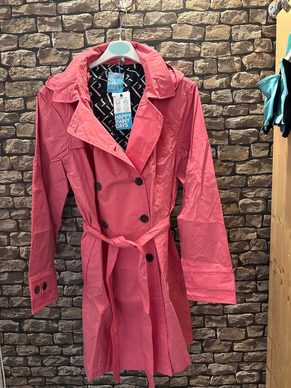 HappyRainyDays Teenchcoat roze maat XXL, Maat 46/48 (XL) of groter, Nieuw, Ophalen of Verzenden, Roze