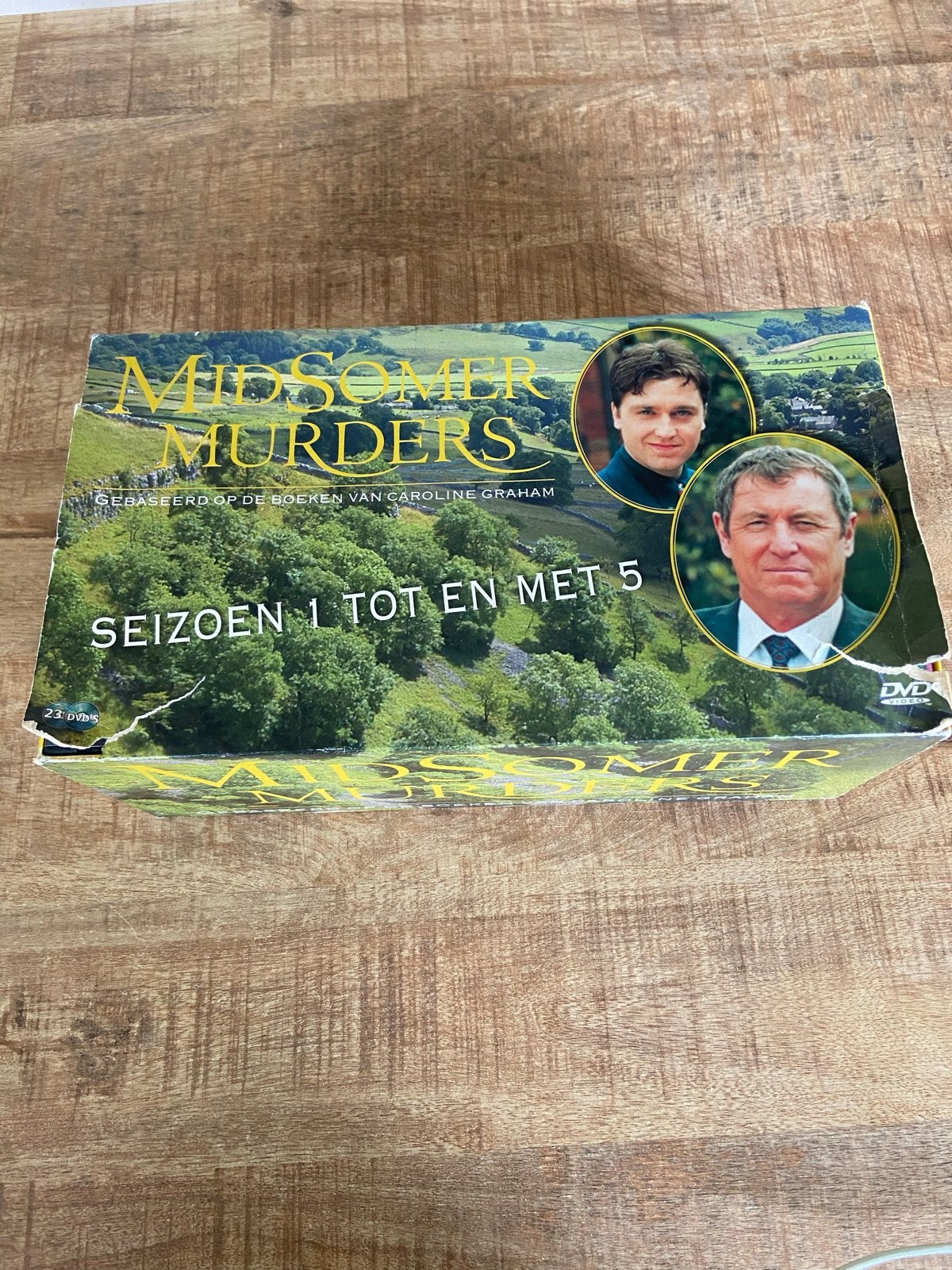 Midsomer Murders DVD Boxset Seizoen 1 t/m 5, Vanaf 12 jaar, Ophalen of Verzenden, Gebruikt, Detective en Krimi