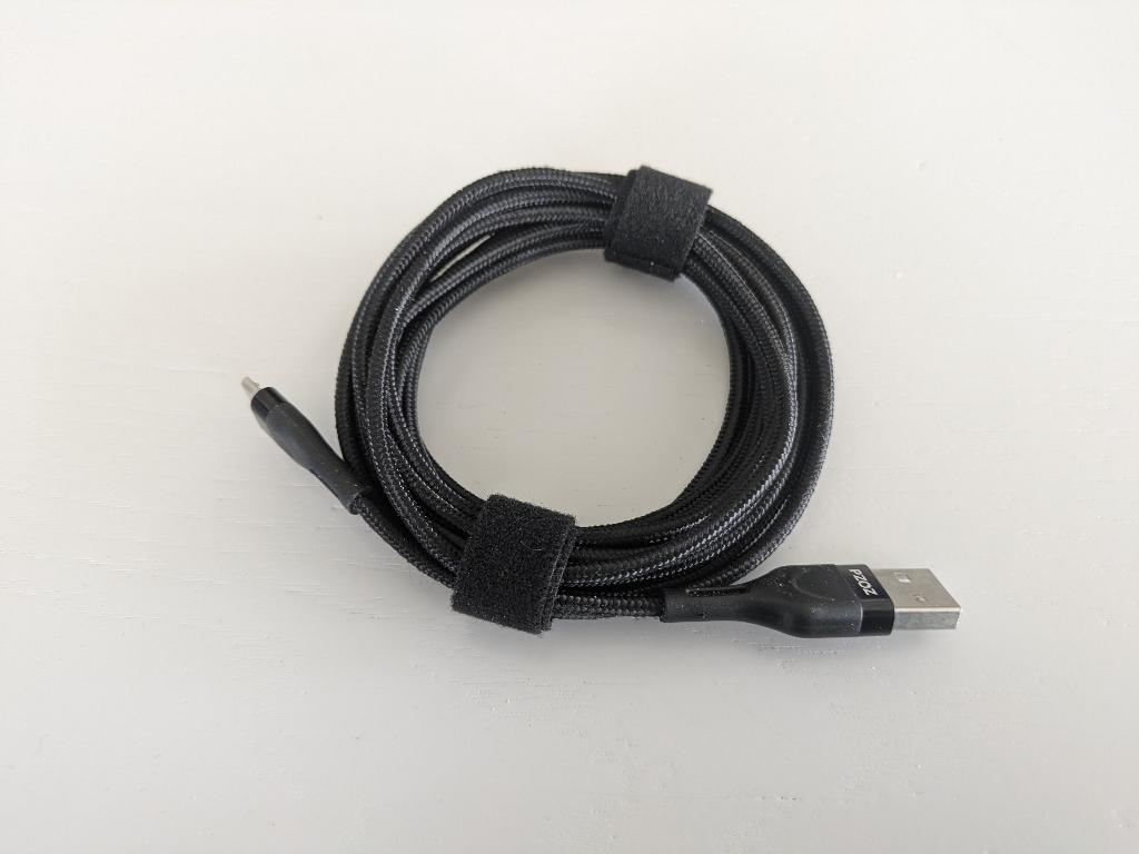 PZOZ USB A naar micro USB - 3 meter, zwart, Ophalen of Verzenden, Zo goed als nieuw, Samsung