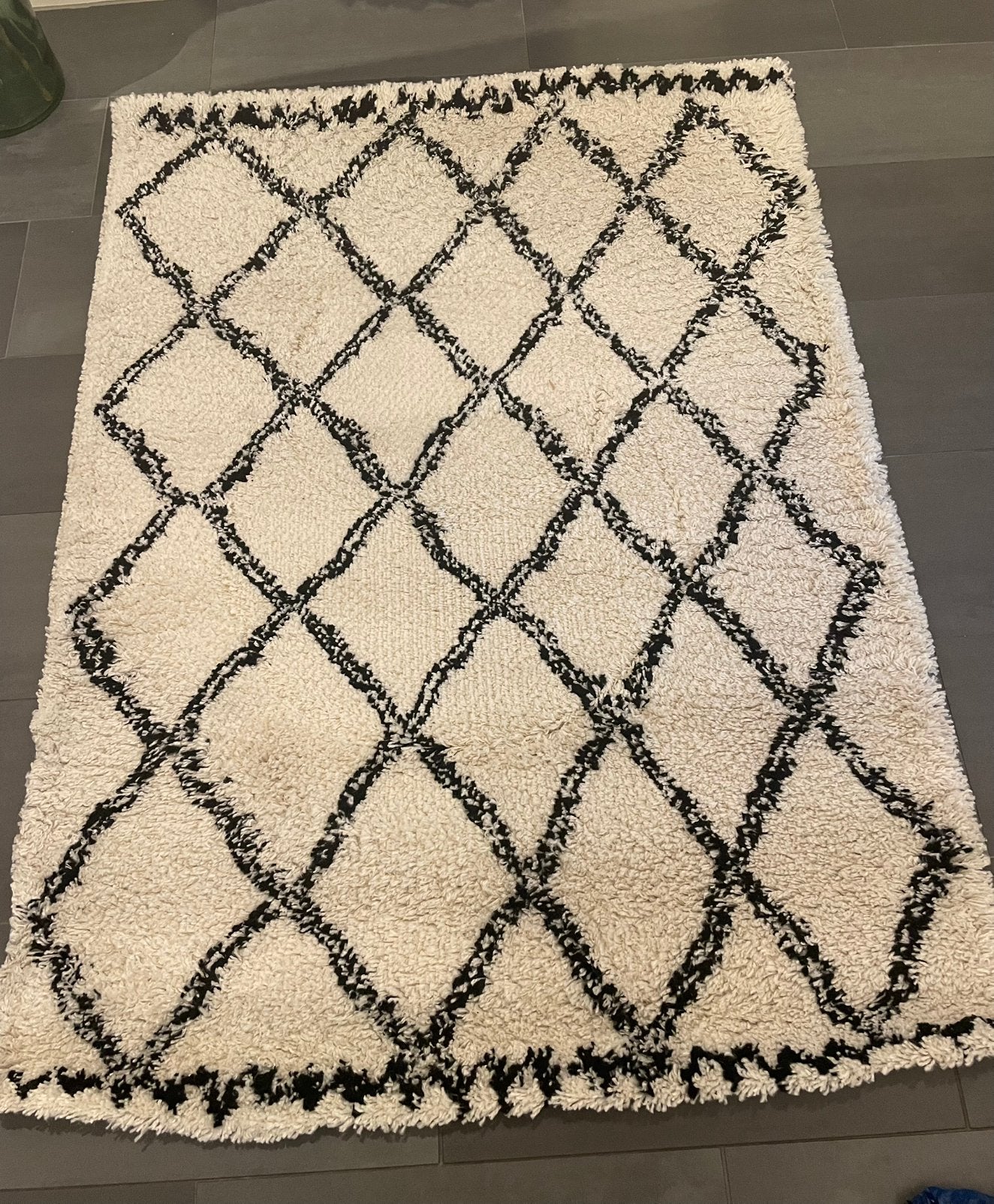 Mooi vloerkleed van Karwei, Ophalen, Zwart