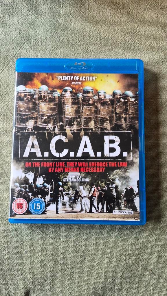 A.C.A.B. Blu-ray, Cd's en Dvd's, Blu-ray, Ophalen of Verzenden, Zo goed als nieuw