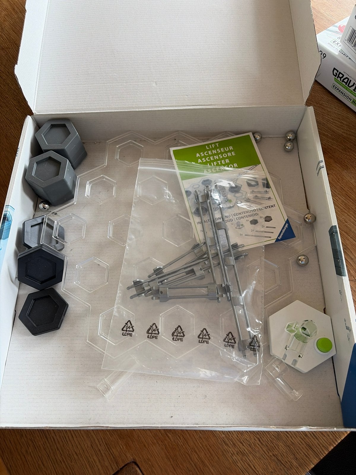 GraviTrax Expansion Lifter - Uitbreiding knikkerbaan, Ophalen of Verzenden, Zo goed als nieuw, Bouwen