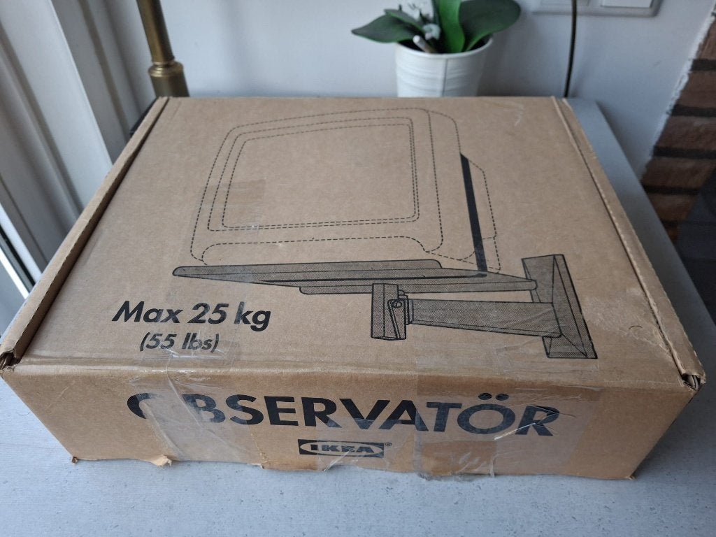ikea tv ophangbeugel observator, Ophalen of Verzenden, Nieuw