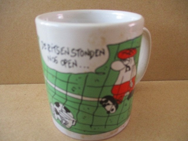 adv11114 knudde beker 3, Verzamelen, Ophalen, Overige figuren, Gebruikt, Overige typen