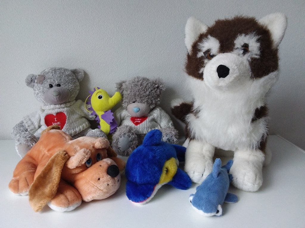 Knuffels, Ophalen, Zo goed als nieuw, Overige typen