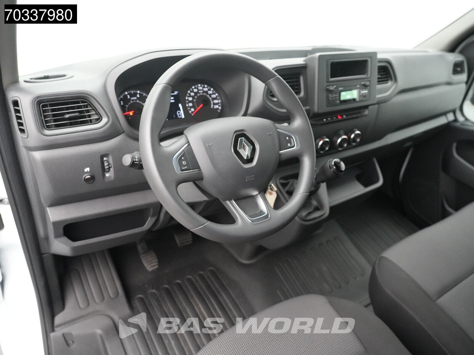 Renault Master 145PK Lowliner Bakwagen LED Navi Airco Cruise, Stof, Gebruikt, 4 cilinders, Renault