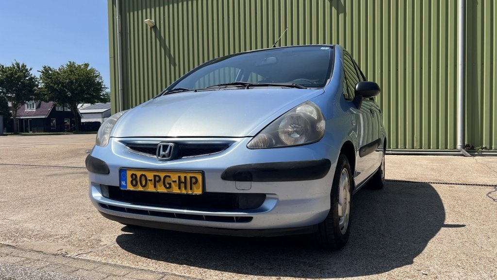 Honda Jazz 1.2 S (bj 2004), Auto's, 450 kg, 40 €/maand, 4 cilinders, Blauw