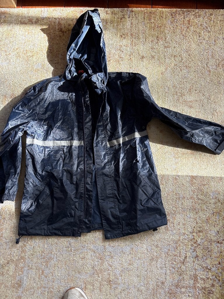 Regenjas maat 146/152, Meisje, Ophalen of Verzenden, Zo goed als nieuw, Hema