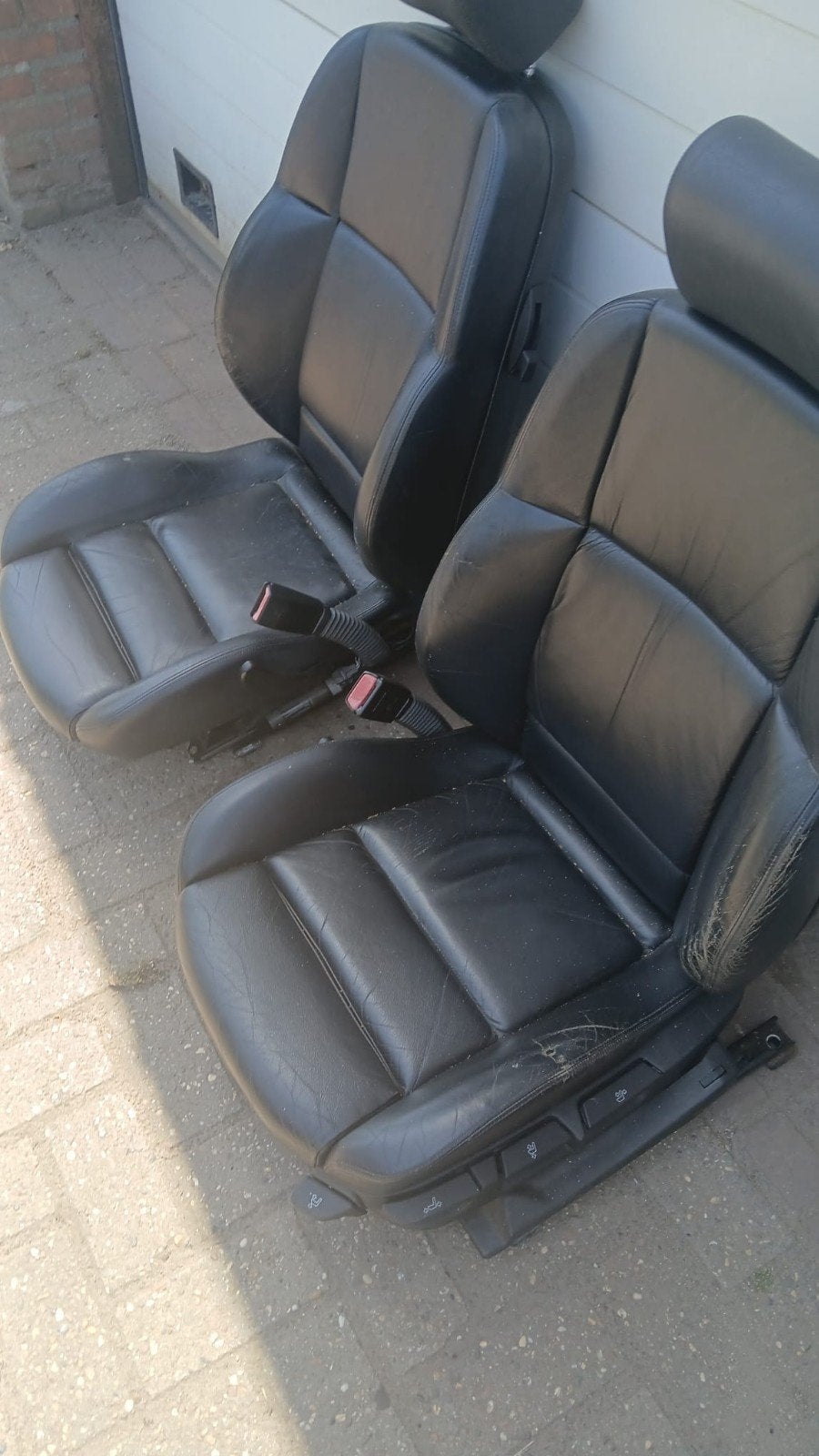 BMW E36 Compact Sport Interieur Zwart Leer, Auto-onderdelen, Ophalen, Gebruikt, Bmw, BMW