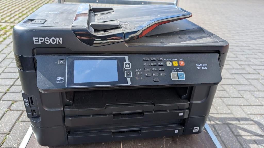 Epson WF-7620 A3 printer, Ophalen, Gebruikt, Printer, Epson