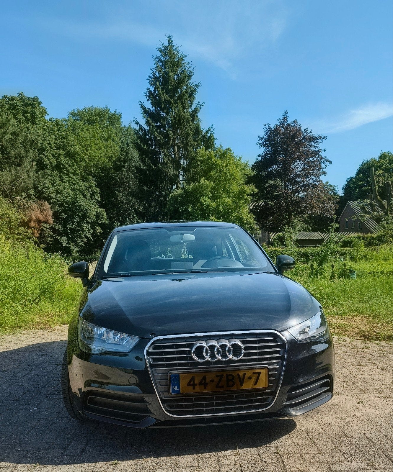 Audi A1 1.2 Tfsi 63KW 2013 Zwart, Auto's, Audi, Voorwielaandrijving, 4 cilinders, 4 stoelen, Zwart