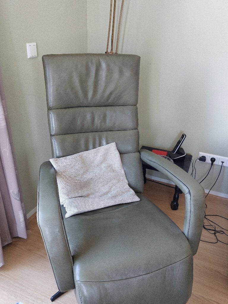 Relaxfauteuil Icarus, Ophalen, Gebruikt, Minder dan 75 cm, Leer