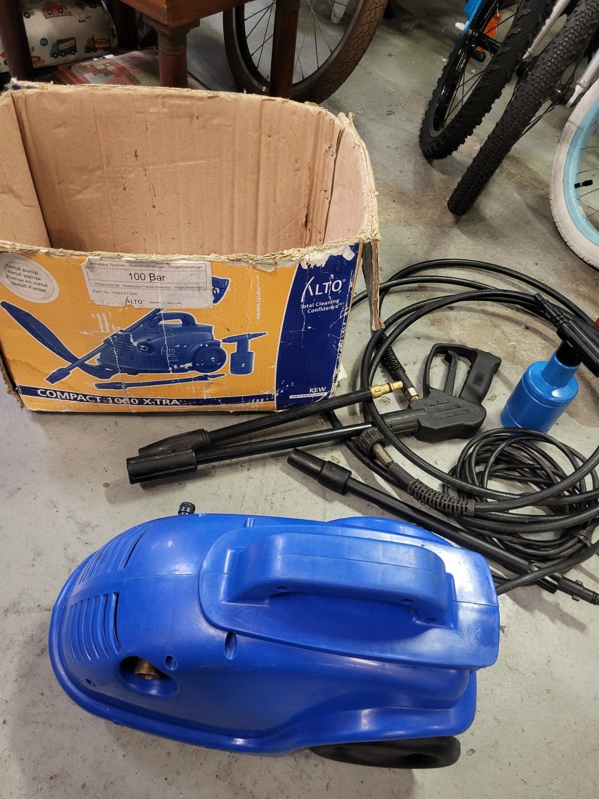 Alto Compact C 1050 X-TRA Hogedrukreiniger - 100 Bar