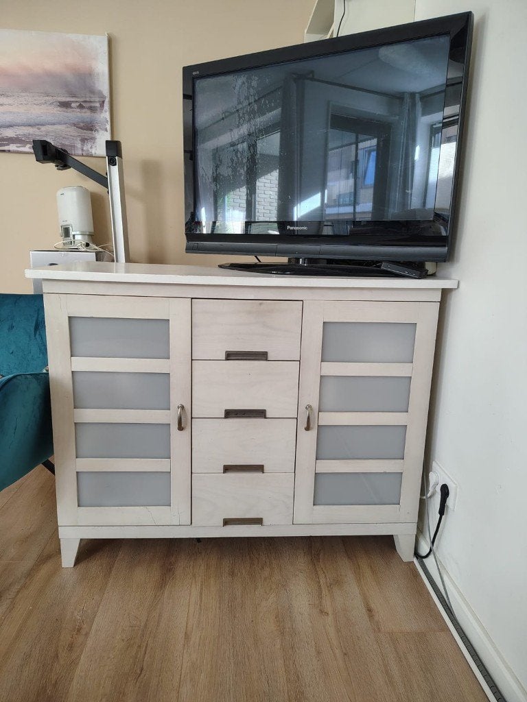 Commode / tv meubelkast, Huis en Inrichting, Ophalen, Gebruikt, 100 tot 150 cm, Met lade(s)