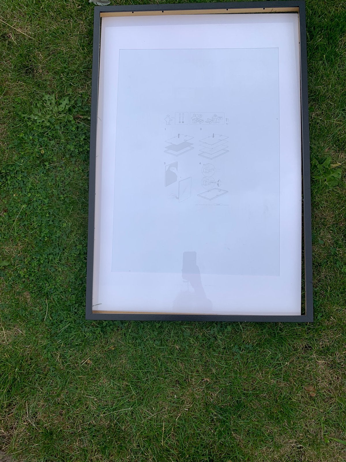 IKEA RIBBA wissellijst (60x90cm), Ophalen, 64 cm, 94 cm, Hout