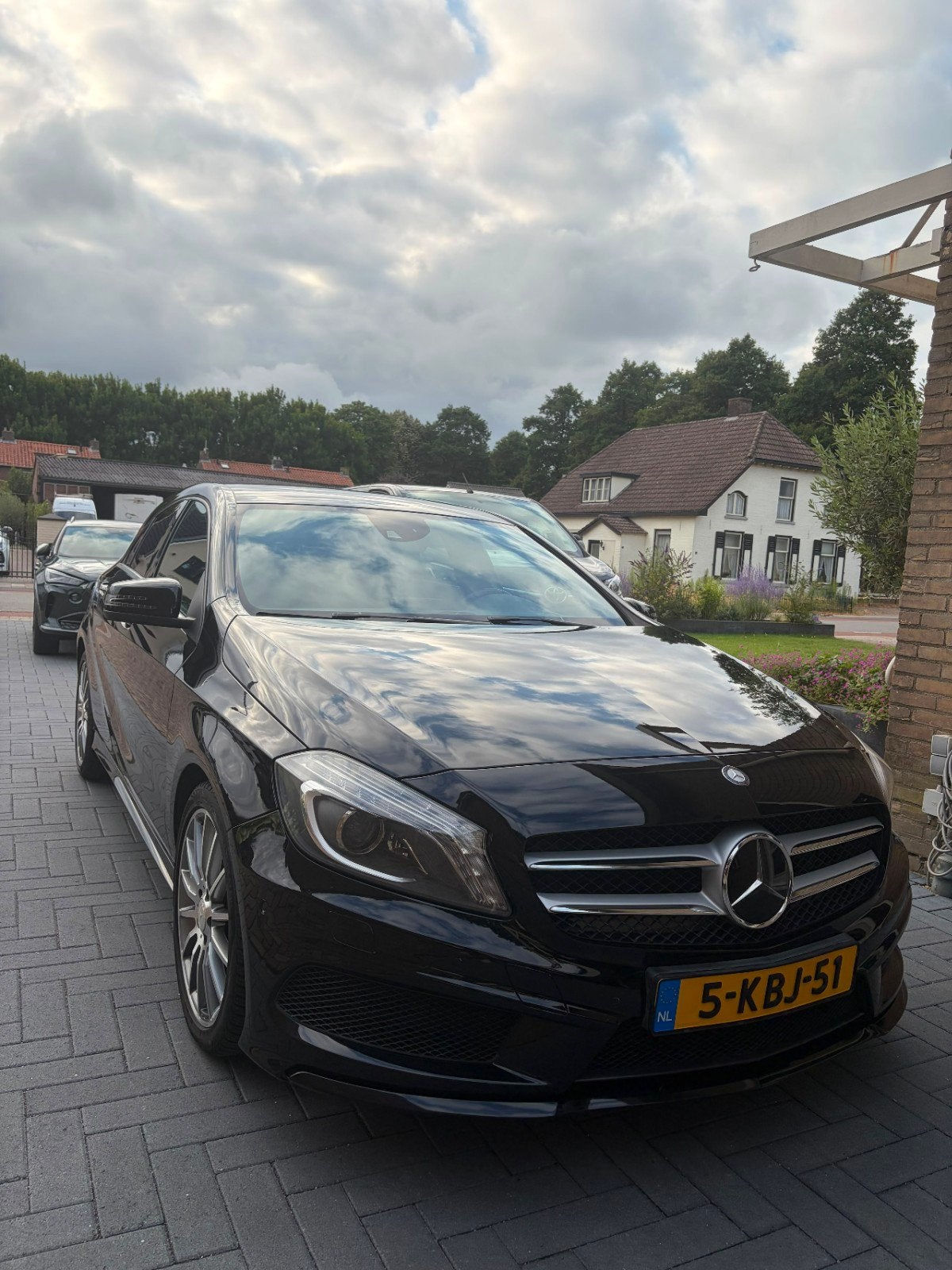 Mercedes-Benz A-Klasse A200, Auto's, Mercedes-Benz, Leder en Stof, Zwart, Particulier, 695 kg