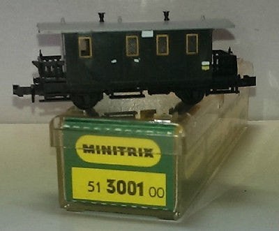 Minitrix Wagons 21 stuks, Gebruikt, Gelijkstroom, Trix, Wagon