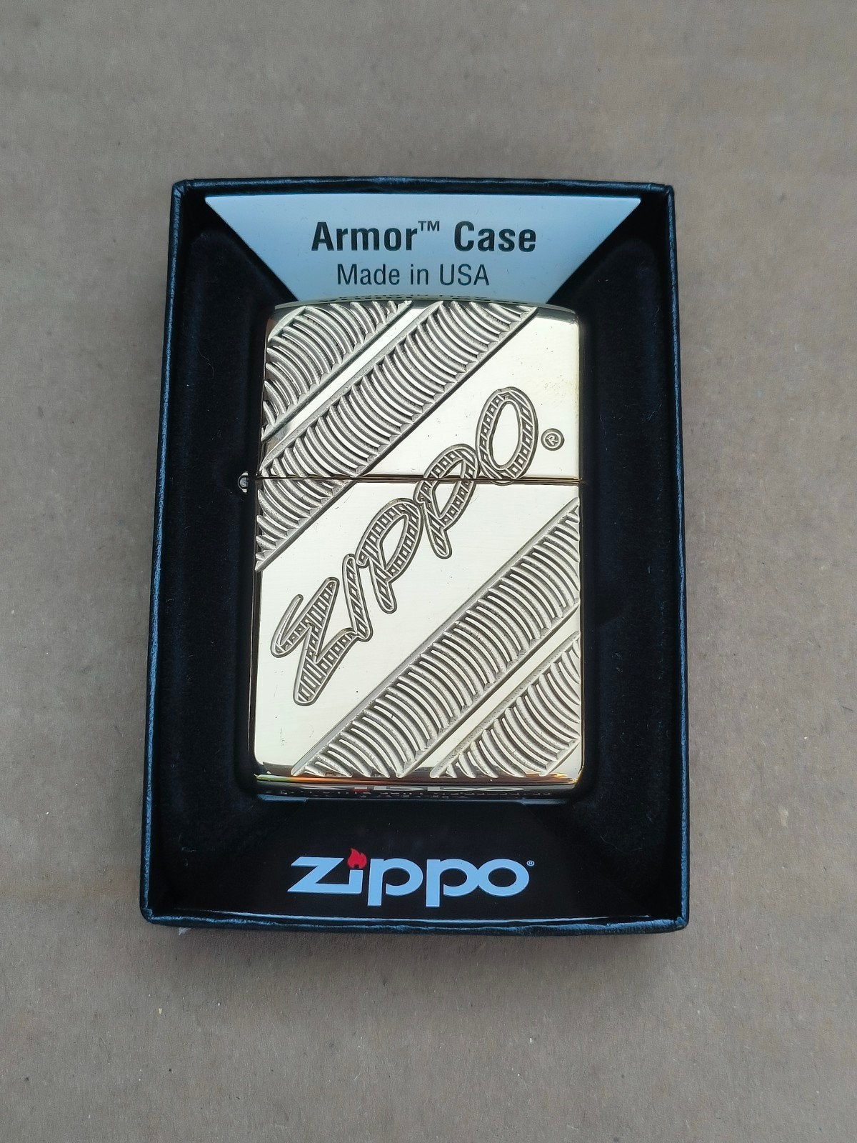 Zippo Armor Case Coiled, Ophalen, Nieuw, Aansteker