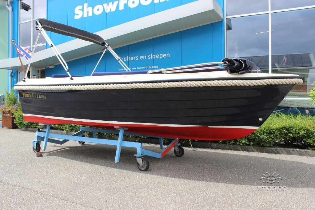 Family 510 Classic, Watersport en Boten, Sloepen, Ophalen, Gebruikt, Benzine, Buitenboordmotor
