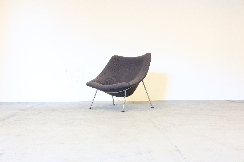 Artifort Oyster design fauteuil Pierre Paulin, Huis en Inrichting, Fauteuils, Overige materialen, Gebruikt, 75 tot 100 cm, Ophalen of Verzenden