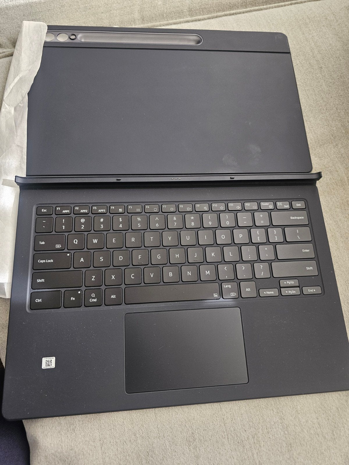 Samsung Book Cover Keyboard, Computers en Software, Ophalen of Verzenden, Nieuw